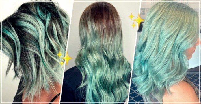 mint-tones-01 15 ideas to dye your hair in mint tones… you will love it!