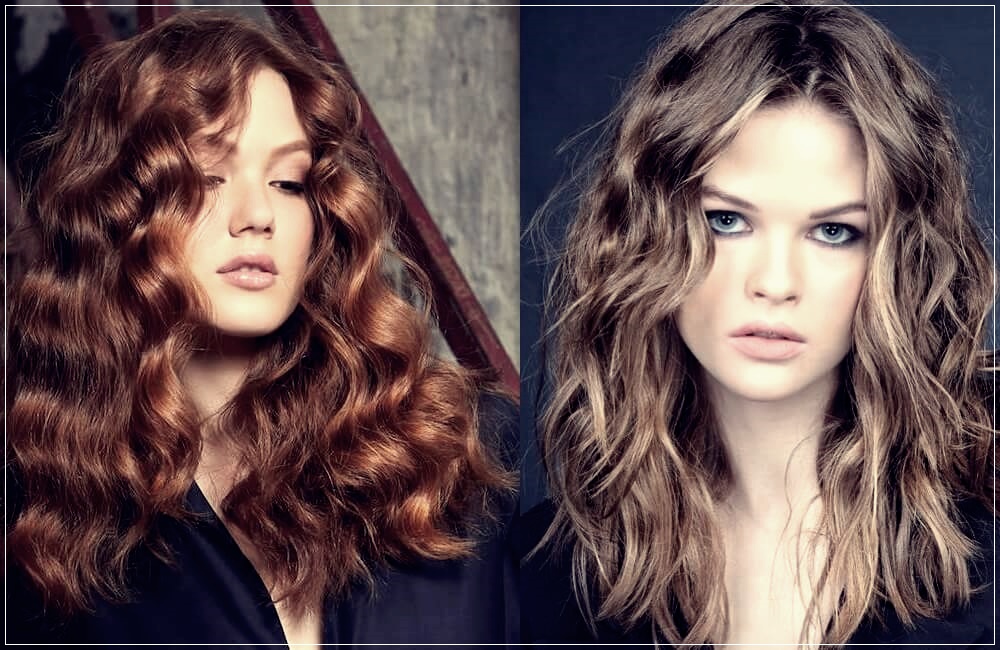 Curly and Wavy Hair 2019 2020: 9 Cut colors for a talking head