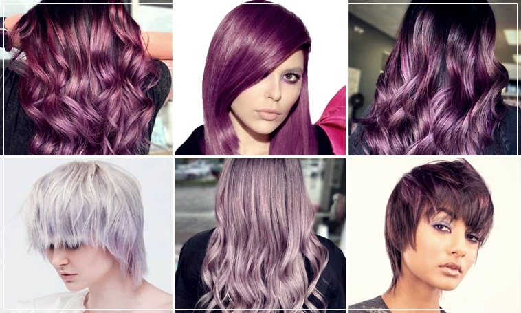 70+ Purple hair 2021: trends and fashion shades