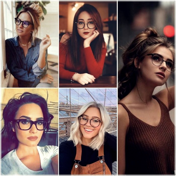 Hairstyle Ideas for A Small Forehead and Glasses  Women Hairstyles